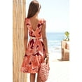 thumbnail image 3 of LASCANA Women's Printed A-Line Dress Screen Print, 3 of 5