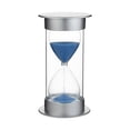 thumbnail image 2 of YOHAVEN Hourglass Sand Timer Decorative Desk Ornament 5-Minute Fluorescent Sand Glass Tabletop Gift Office Kitchen Bathroom Home Party Decor, 2 of 6