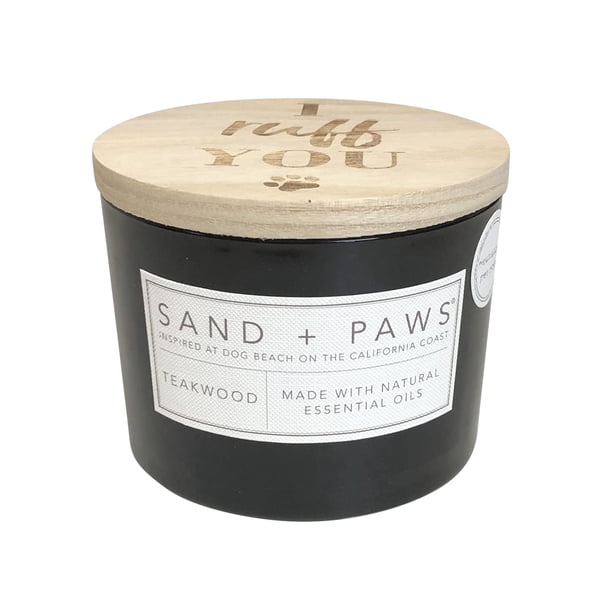 Vela Sand + Fog Sand + Paws Teakwood 12 oz