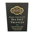 Private Selection Sea Salt Truffles Dark Chocolate 5 oz Pack of 3