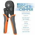 thumbnail image 2 of Trinquete hexagonal Crimper iCrimp para manguitos de 0,5 a 16 mm2, 2 of 8