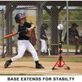 thumbnail image 4 of Baseball Batting Tee for Kids Gift, Portable Softball Baseball Tees for Hitting, Extral Height Adjustable Angel for Beginner, Easy to Assemble, Sturdy and Durable Frame, Batting Training Practice, 4 of 8