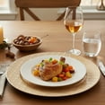 thumbnail image 2 of Assiette de Chargeur Pentagone Or 13 Pouces - Ensemble de 6, 2 of 4