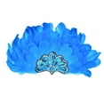 thumbnail image 2 of ZQUUVOU Women's Feather Headpiece Carnival Feather Sequin Headdress for Masquerade Party Vegas Showgirl Headbands Blue A, 2 of 5