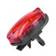 thumbnail image 5 of Lámpara de advertencia trasera de luz trasera de bicicleta 5LED a prueba de agua para ciclismo nocturno Ndcxsfigh Accesorios para bicicletas, 5 of 8