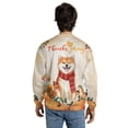 thumbnail image 5 of Happy Thanksgiving Shiba Inu with Turkey Pumpkins Autumn Vibes All Over Print 3D Sweatshirt Unisex Merch Shibas Dog Lovers Gifts Idea - 12018, 5 of 6