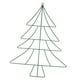 thumbnail image 2 of Árbol de Navidad con soporte de hierro, adorno decorativo único para colgar en la pared, ideal para patio y exteriores. Verde, 2 of 9
