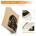 thumbnail image 5 of Yayeee Napkin Holder for Table Kitchen Paper Tissue Organization, Floral Lines, 5 of 8