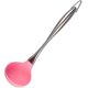 thumbnail image 5 of Juego de utensilios de cocina de silicona con mango de acero inoxidable rosa, 5 uds., batidor de huevos, cuchara, espátula, utensilios de cocina, juego de utensilios de cocina, 5 of 5
