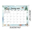 thumbnail image 6 of Rirozkan 18-Month Calendar 2026-2027, Long Planner from January 2026 to June 2027, Twin-Wire Binding with Hanging Hook, Wall and Desk Format for Extended Planning, 6 of 8