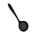 thumbnail image 5 of Oil Filter Silicone Colander Black Spoons Mesh Sifter Slotted Bar Strainer Soup Ladle, 5 of 5