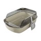 thumbnail image 4 of Caja de arena para gatos, sartenes de arena, jaula para orinal con pala, bandejas de arena para mascotas, orinal para gatos de interior, hámsteres,, 4 of 9