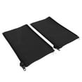thumbnail image 1 of Stroller Handle Sleeve, 2pcs Stroller Armrest Handle Covers Comfortable Touch Elastic Grip Bar Protection Detachable  For Daily Use Black,Brown, 1 of 8