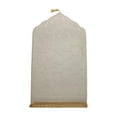 thumbnail image 3 of Prayer Rug Prayer Mat Irregular Area Rugs Worship Mat Thin Prayer Mat for Office milky white, 3 of 9