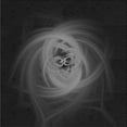 thumbnail image 1 of Ahgly Company Machine Washable Indoor Square Transitional Midnight Gray Area Rugs, 6' Square, 1 of 7