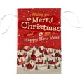 thumbnail image 5 of GZHJMY Polyester ﻿Village Garden Flags Outdoor Decotative Flags with Double Sided&nbsp;Printings for Christmas Halloween Birthday Party and Daily Use12x18 inches 28x40 inches Yard Flags, 5 of 5