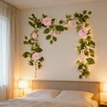 thumbnail image 4 of ERK 1 Pcs Vigne Réaliste Verdure pour Maison Intérieur Extérieur Décoratif, 4 of 5