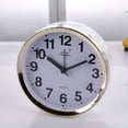 thumbnail image 1 of Creative square alarm clock Student circular bedside clock alarm clock, 1 of 7