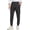 Black, variant on Men's Golf Pants Quick Dry Lightweight Work Casual Trousers Wine XL