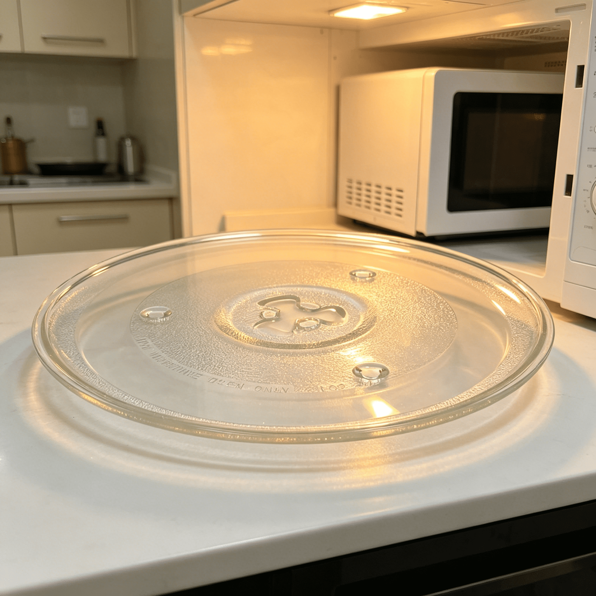 ACDANC 2026 New New Microwave Turntable Glass Plate 10 5/8" for Microwave, Kitchen, Cooking, Reheating