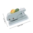 thumbnail image 4 of Raindrops Sturdy Metal Circle Puncher with Plastic Handle Paper Hole Punch for Crafting Use, 4 of 5