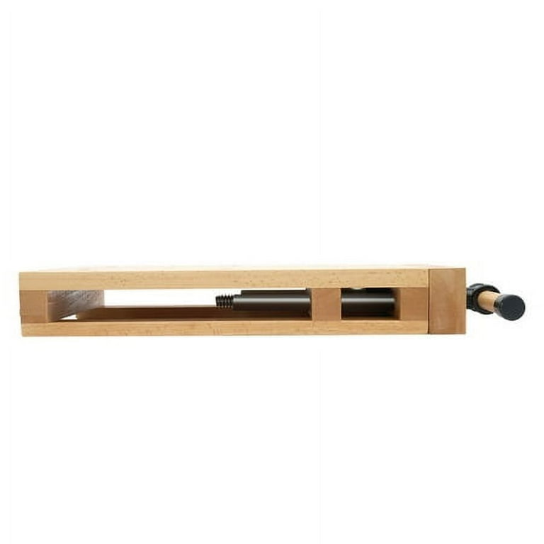 Multipurpose Portable Wood Workbench with Small Metal Top