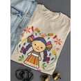 thumbnail image 3 of Cute Doll T-Shirt Women -Smartprints Designs, Female 5X-Large, 3 of 4