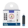 thumbnail image 2 of Refillable Ink Cartridges, Fountain Pen Ink Cartridges, 10ml Blue Black Erasable Ink for Retractable Push-Button Pens, Easy Installation, Versatile Color Options, 2 of 9