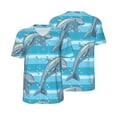 thumbnail image 3 of Daiia Dolphin Mens Baseball Jersey Button Down Shirts Short Sleeve Sports Uniforms-Medium, 3 of 9
