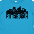thumbnail image 4 of Inktastic Pittsburgh Skyline Grunge Boys or Girls Toddler T-Shirt, 4 of 5