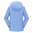 thumbnail image 5 of Drovellove Plus Size Women's Waterproof Hooded Rain Jacket with Pockets | Lightweight Packable Outdoor Shell for Hiking, Cycling, Camping, and Travel | Breathable Polyester All Season Windbreaker, 5 of 6