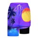 thumbnail image 4 of Pantalones Cortos para Hombre Cintura Elástica con Bolsillos, Forro de Impresión de Moda Casual para la Playa, Al Aire Libre Y el Uso Diario, 4 of 6