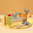 thumbnail image 6 of Worgeous 1 Set Toddler Pounding Peg Workbench Toy for Early Education Birthday and Christmas Gift, 6 of 8