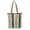 Blue, variant on Women Stripe Straw Beach Bag Color Blocking Woven Tote Bags Large Capacity Summer Raffia Purse for Travel Shopping Work Daily Use (White)