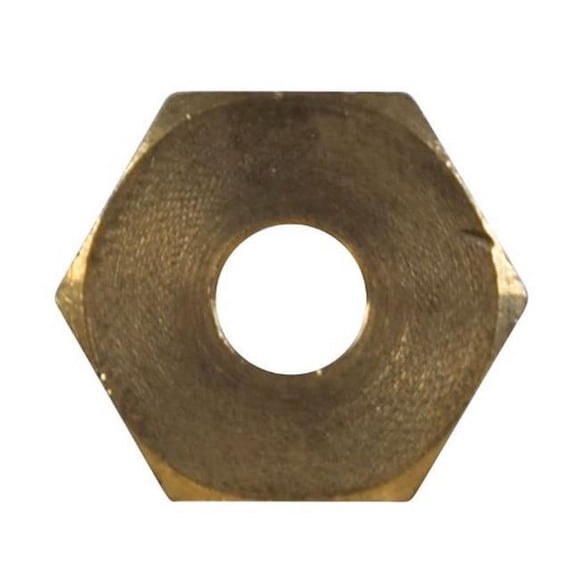 JMF 47283 0.375 in. Brass Compression Nut- pack of 5