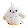 thumbnail image 1 of Mochila de búho Mochila de regalo adorable y realista informal para niñas y niños amantes de las mascotas, 1 of 9