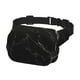thumbnail image 2 of Fotbe Black Marble Texture Abstract Cangurera Cuadrada con Estampado de Doble Capa, Bolsa de Cintura Ajustable Mini para Hombres y Mujeres, 2 of 9