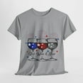 thumbnail image 4 of Red White & Blue Shirt,4th July Gift, Patriotic USA Flag Shirt ID-0524-S0NN, 4 of 9