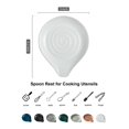 thumbnail image 2 of Soporte de cocina blanco grande de porcelana Spoon Rest LAUCHUH, 2 of 6