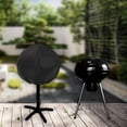 thumbnail image 1 of Housse de Protection pour Grils Verticaux Ronds 17 Pouces 18 Pouces Imperméable pour Intérieur Extérieur Patio Noir, 1 of 10