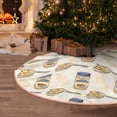thumbnail image 5 of Haiem Peanuts Pattern Christmas Tree Skirt Merry Christmas Party Christmas Tree Decoration,New Year Decorations-30", 5 of 6