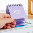 thumbnail image 2 of WMGHA 2025 Desk Calendar Standing Flip Mini 2025 Desktop Calendar for Planning Organizing Daily Scheduler Suit for Home School Office Table Desk Decoration, 3x4 In, 2 of 9
