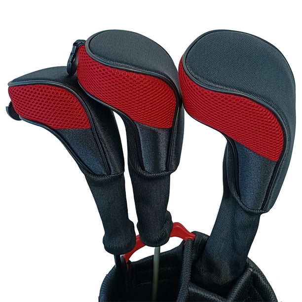 Sonducket Cubierta del club Resistencia al desgaste Equipo deportivo Accesorios para exteriores Estuches protectores Diseño de moda Suministros Golf Rojo