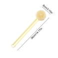 thumbnail image 3 of Long Handle Shower Brush for Exfoliating - Soft Bristle Bath Brush with Extended Reach - Body Scrubber for Back Cleaning - Daily Body Care Tool for Men Women - Bathroom Shower Accessory - 14 Inch, 3 of 6