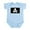 Sky Blue, variant on CafePress - Skull And Crossbones Body Suit - Baby Light Bodysuit, Size Newborn - 24 Months