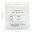 thumbnail image 2 of ELAYARD 10Pcs Clear Tamper Evidence Cash Transmittal Bags Plastic with Writable Label Strips for Bank, 2 of 8
