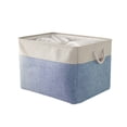 thumbnail image 5 of Tnobhg Foldable Dirty Clothes Basket Double Moisture-Proof Linen Storage Basket Durable Handle Dust-proof Large Capacity Storage Bag, 5 of 8
