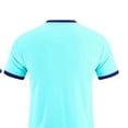 thumbnail image 5 of RKSTN Soccer Jersey Boys V Neck Short Sleeve Football Training Uniform Two Piece Athletic Jersey Sportswear Kit(Sky Blue ,10-11Years), 5 of 6