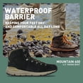 thumbnail image 2 of Botas de senderismo Danner Mountain 600 impermeables para hombre, color negro/caqui, 2 of 6