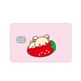 thumbnail image 1 of Anime Cute Rilakkuma Credit Card Skin Stickers Diy Kawaii Anti-scratch Creative Debit Bank Bus Metro Card Waterproof Skin Film, 1 of 1